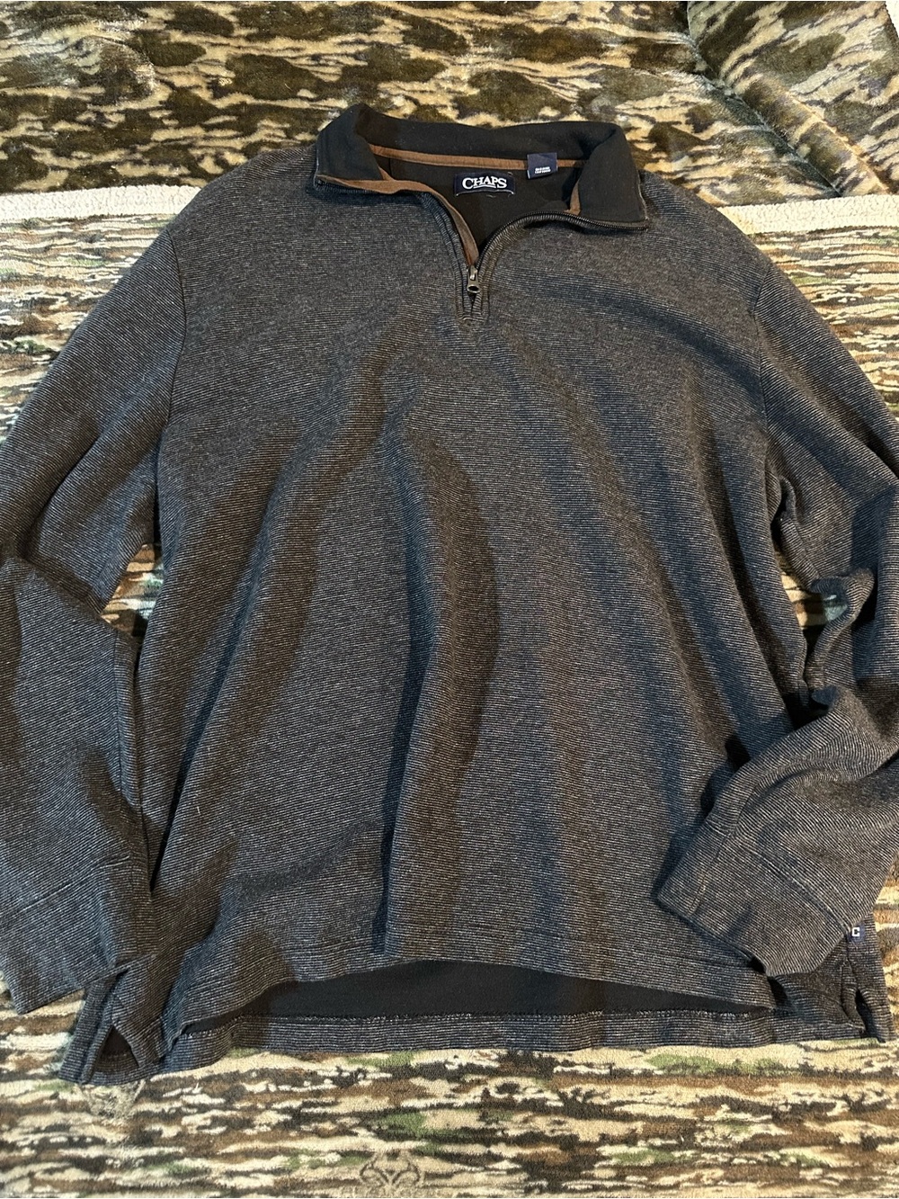 Chaps Quarter-Zip Sweater/Pullover